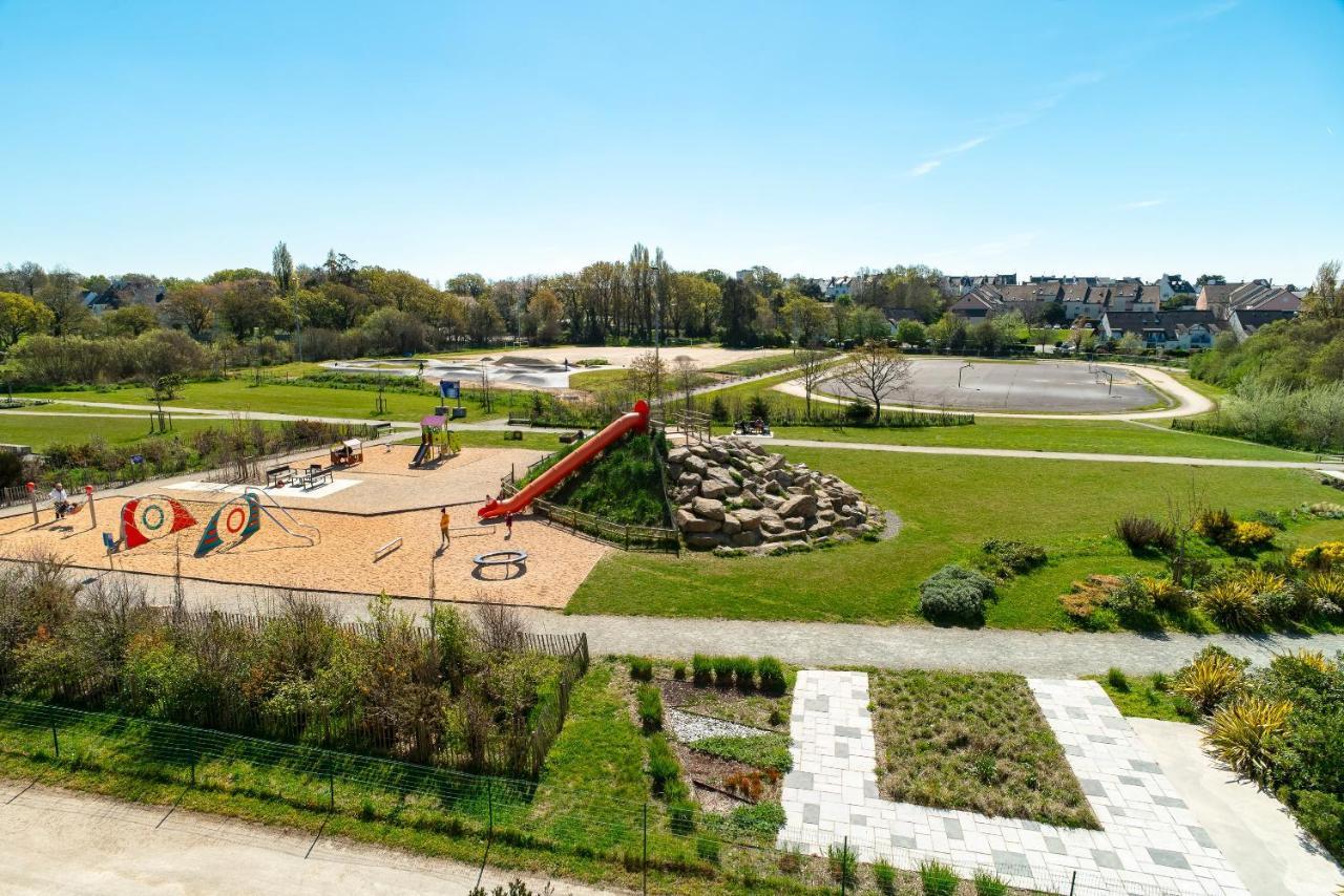 Les Thermes 521 - Appt Proche Plage Avec Piscine Partagee Concarneau Buitenkant foto
